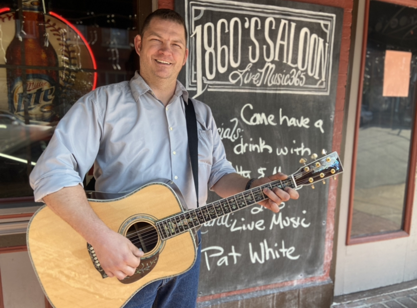 Live at 1860s! Pat White, 8pm – midnight, no cover